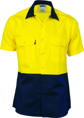 HiVis Two Tone Cool-Breeze Cotton Short Sleeve