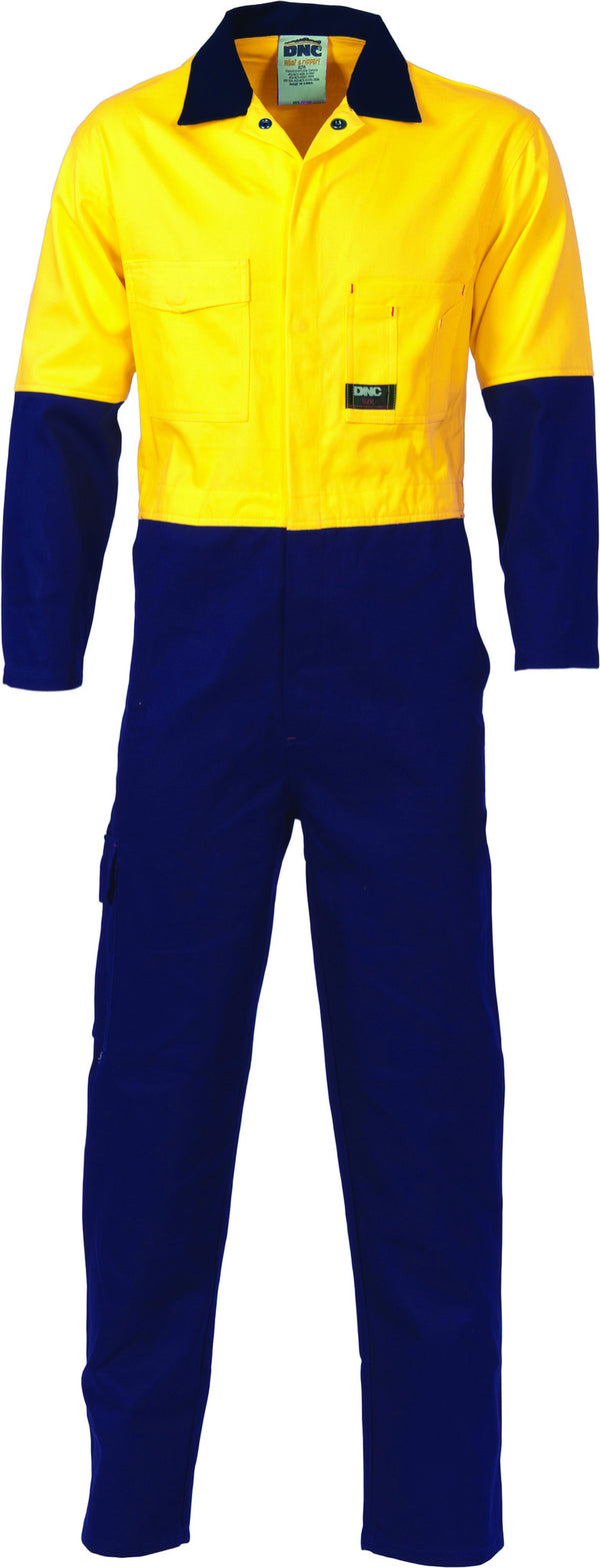 HiVis Cool-Breeze Two Tone Lightweight Cotton Coverall