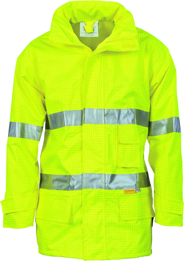 HiVis Breathable Anti-Static Jacket With Reflective Tape