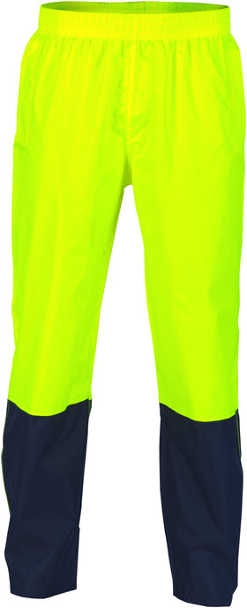 HiVis Two Tone Light weight Rain pants