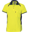 DNC Cool-Breeze Contrast Mesh S/S Polo - Mens & Ladies
