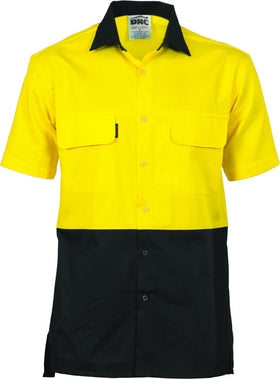 HiVis Three Way Cool-Breeze Cotton Short Sleeve