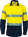 HiVis Two Tone Cool-Breeze Long Sleeve With Generic Reflective Tape