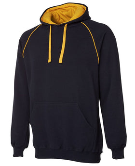 Contrast Fleecy Hoodie