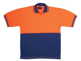 Mens HiVis Short Sleeve Polo