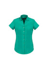 Ladies Solanda Plain Short Sleeve Shirt
