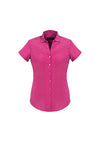 Ladies Solanda Plain Short Sleeve Shirt