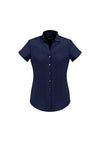 Ladies Solanda Plain Short Sleeve Shirt