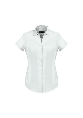 Ladies Solanda Plain Short Sleeve Shirt