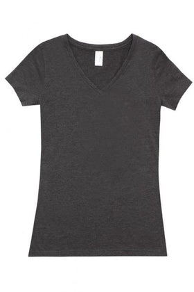 Ladies V-Neck Marl Tee