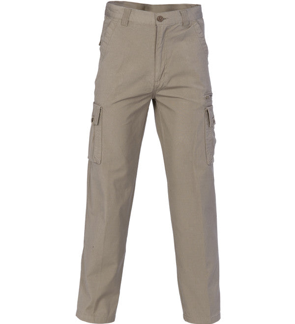 DNC Island Cotton Duck Weave Cargo Pants - Regular/Stout