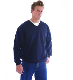 Mens V Neck Fleecey Sweatshirt