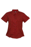 Ladies Short Sleeve Military Shirt