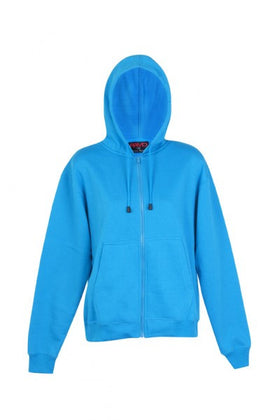 Ladies/Juniors Coloured Zip Hoodie