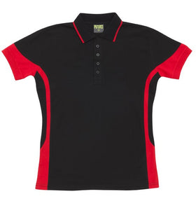 Mens Fine Cotton/Poly Contrast Polo