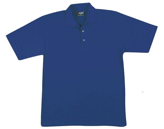 Mens Regular Pique Knit Polo Shirt