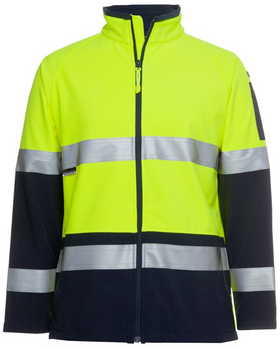 Hi Vis 4602.1 (D+N) Softshell Jacket