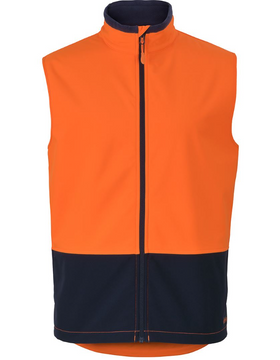 Hi Vis Three Layer Softshell Vest