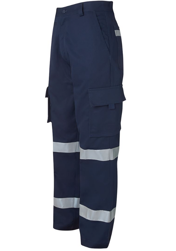 Mercerised Multi Pocket Pant With Reflective Tape