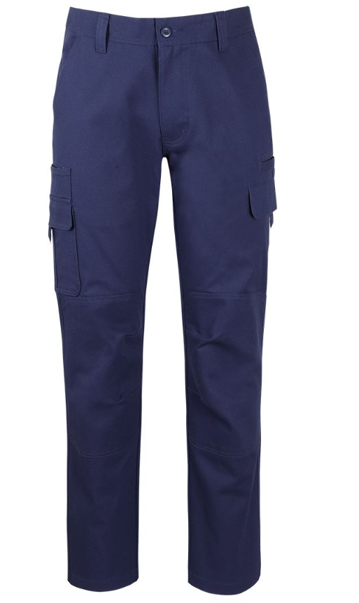 Multi Pocket Stretch Canvas Pant