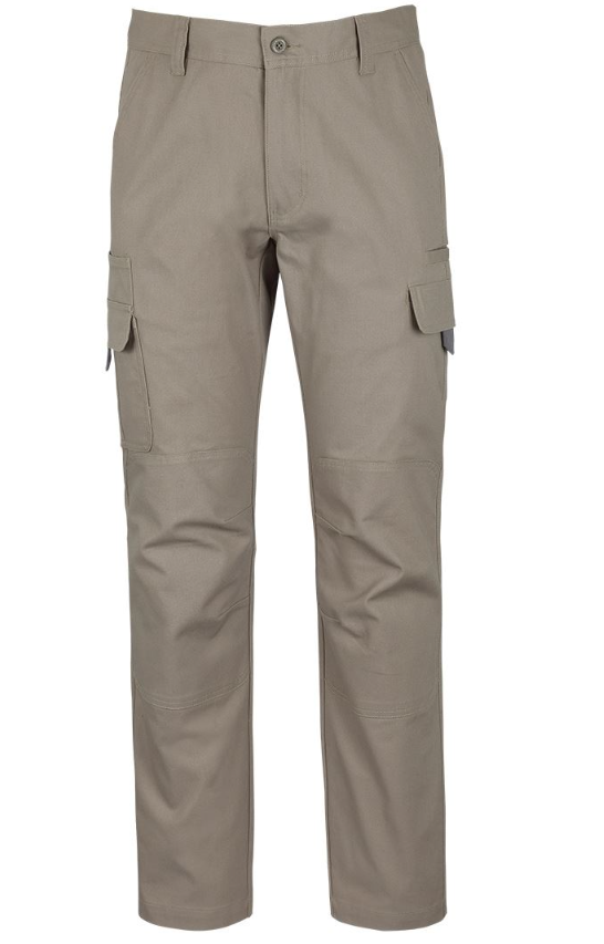 Multi Pocket Stretch Canvas Pant