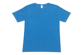 Mens Raw Cotton Wave Crew Neck