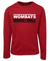 CSU Wombats Long Sleeve Poly Tee