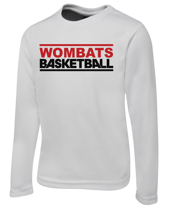 CSU Wombats Long Sleeve Poly Tee
