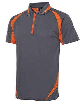 JB's Zip Poly Polo