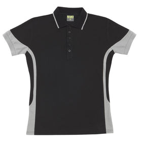 Mens Fine Cotton/Poly Contrast Polo