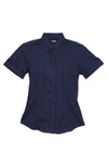 Ladies Short Sleeve Military Shirt