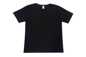 Mens Raw Cotton Wave Crew Neck