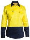 Womens Hi Vis Drill Long Sleeve