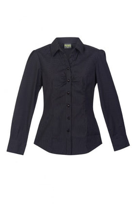 Ladies Long Sleeve Urban Stripe Shirt
