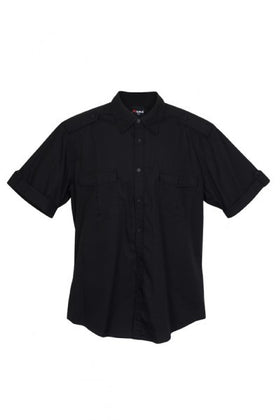 Mens Short Sleeve Military Shirt