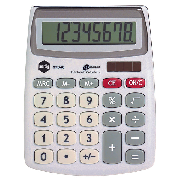 MARBIG® CALCULATOR COMPACT DESKTOP 8 DIGIT