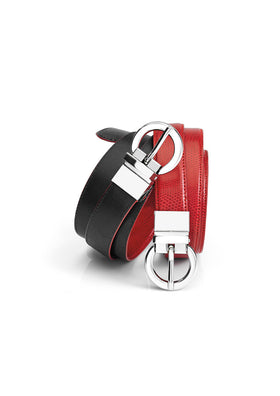 Ladies Leather Reversible Belt