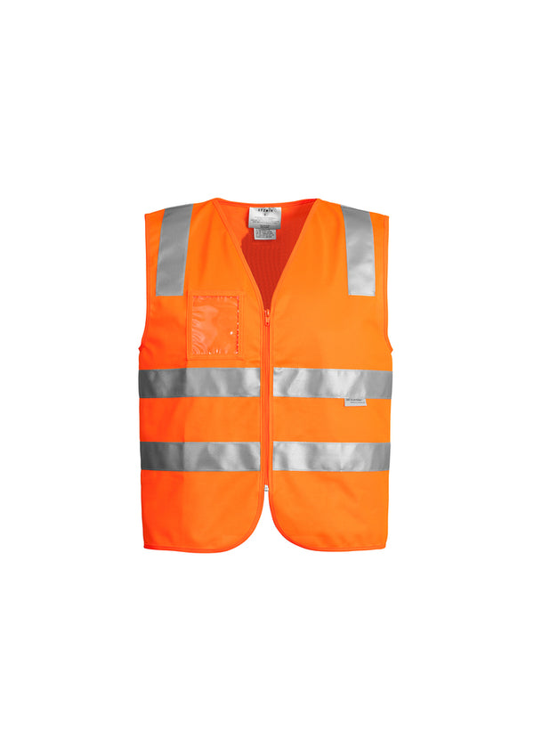 Unisex Hi Vis Zip Vest