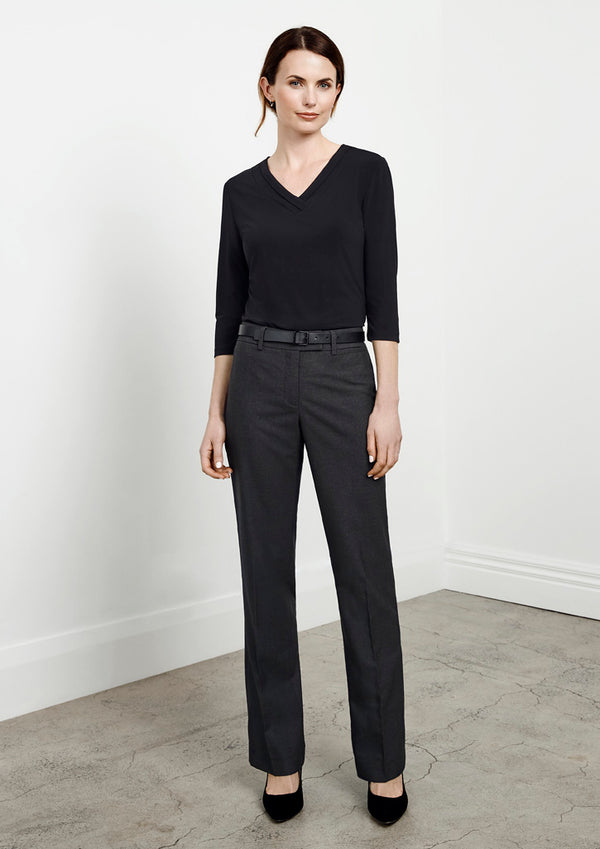 Ladies Classic Flat Front Pant