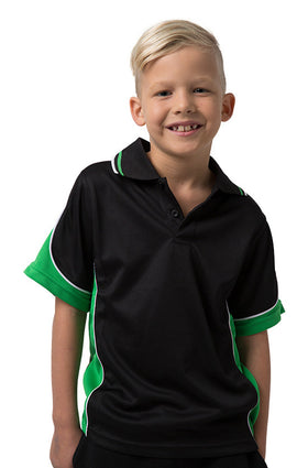 Kids Cooldry Panel Polo