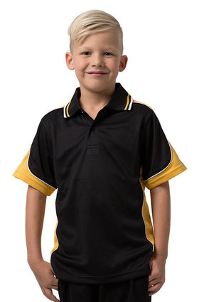 Kids Cooldry Panel Polo