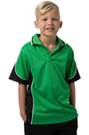 Kids Coloured Cooldry Panel Polo