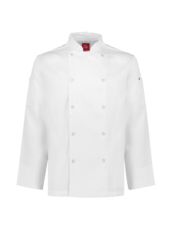 Mens Long Sleeve Zest Chefs Jacket