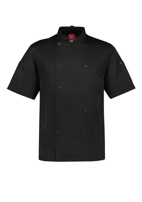 Mens Short Sleeve Zest Chefs Jacket