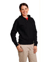 Ladies Fleecy Double Bay Full Zip Hoodie