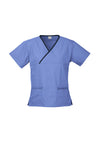 Ladies Crossover Scrub Top