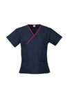 Ladies Crossover Scrub Top