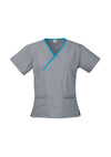 Ladies Crossover Scrub Top