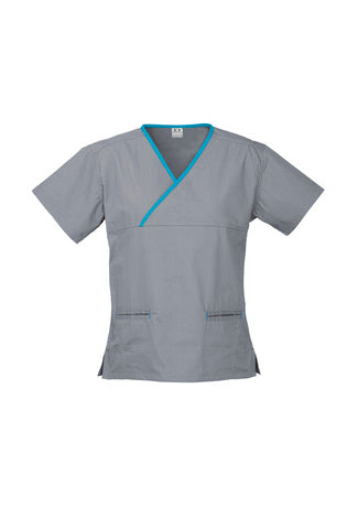 Ladies Crossover Scrub Top