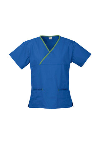 Ladies Crossover Scrub Top
